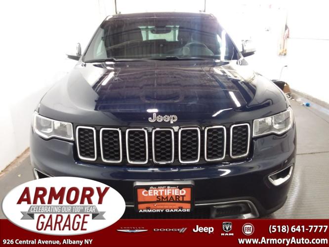 certified 2017 jeep grand cherokee 4wd limited albany, ny 12205 for sale in albany, new york