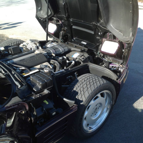 92 corvette black rose metallic, automatic, outstanding condition, 19,500 miles
