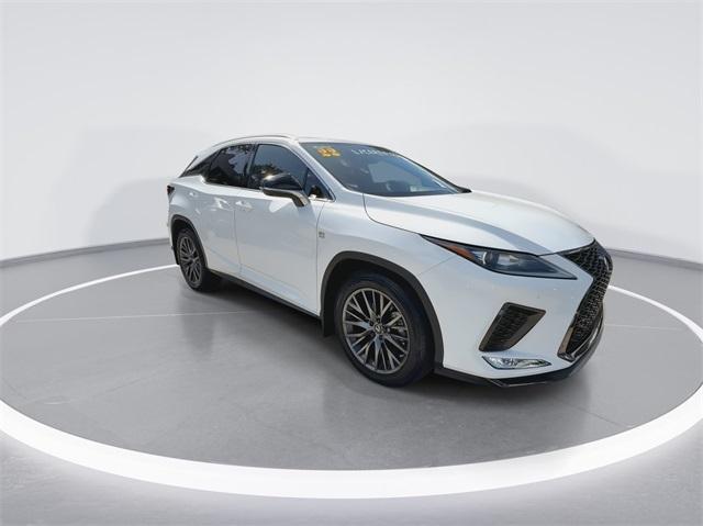 2022 lexus rx 350 f sport handling
