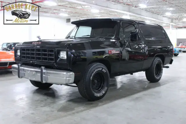 no reserve: 1983 dodge ramcharger - what oj should have been driving