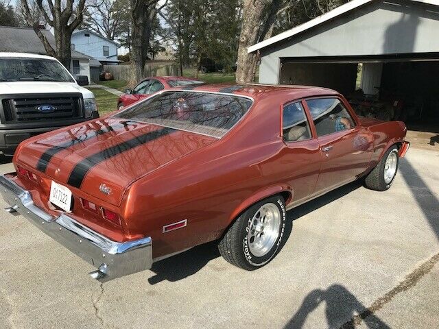 1974 chevy nova 350 automatic nice rare color low original miles one family own
