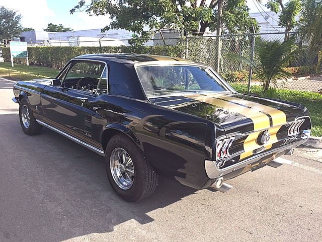 gorgeous 1967 ford mustang "c" code, shelby gt350 package, ac car, v8, no reserv