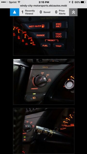 chevrolet corvette 1990
