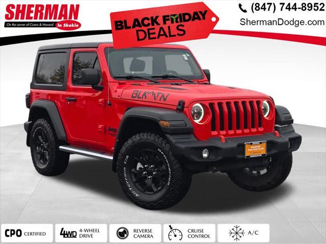 2021 jeep wrangler sport s