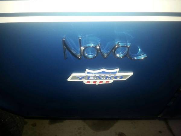 1970 chevrolet nova base coupe 2-door 7.4l - yenko clone