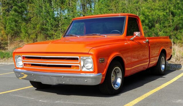 orange chevrolet pickup with 3,051 miles available now!