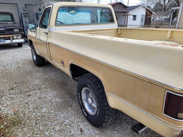 1977 chevrolet silverado pickup brown 4wd automatic
