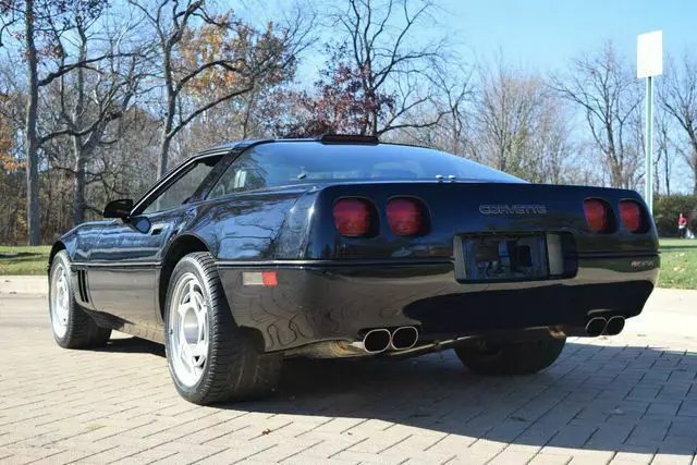 1990 corvette zr1 black/black 6 speed manual 12k original miles mint example