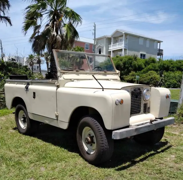 1966 land rover series iia barn find 2a left hand drive