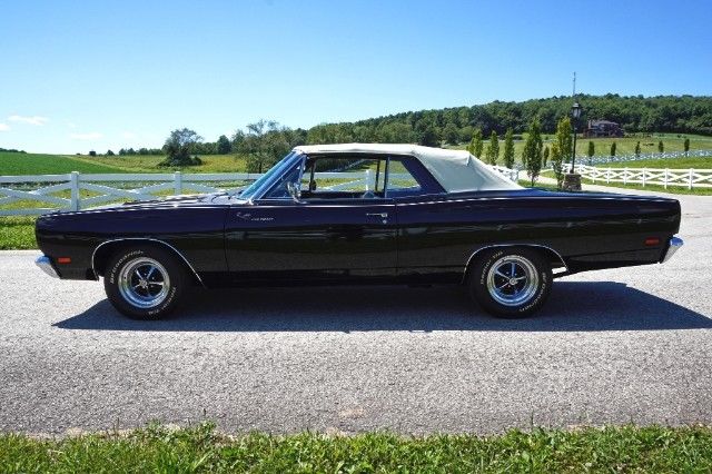 plymouth roadrunner black velvet with 43,219 miles, for sale!