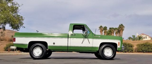 cheyenne super big block 2 tone paint super clean runs drives no rust c20
