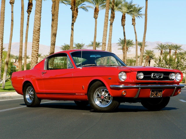 1966 ford mustang gt fastback factory a code california black plate factory ac