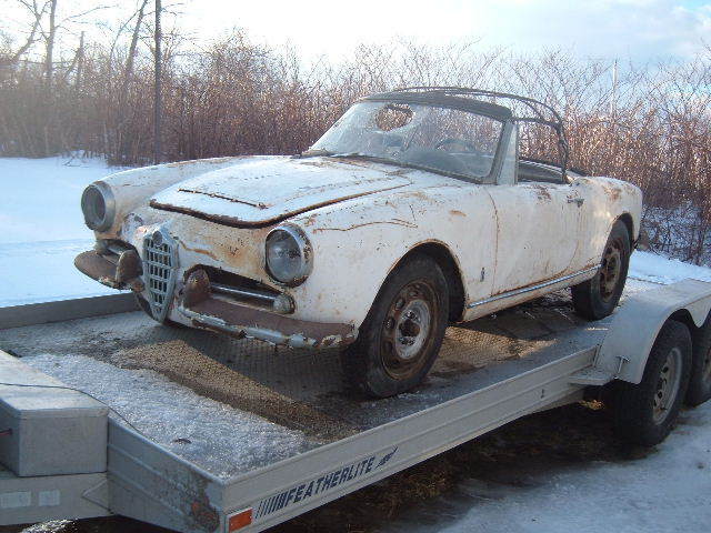 alfa romeo giulia 1600 spider normale