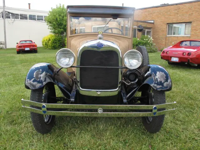 1929 ford model "a" woodie station wagon show ready!