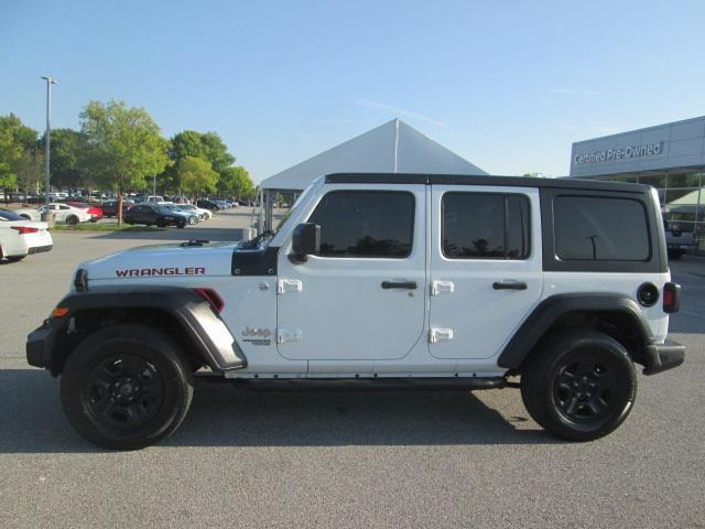 2018 jeep wrangler unlimited sport