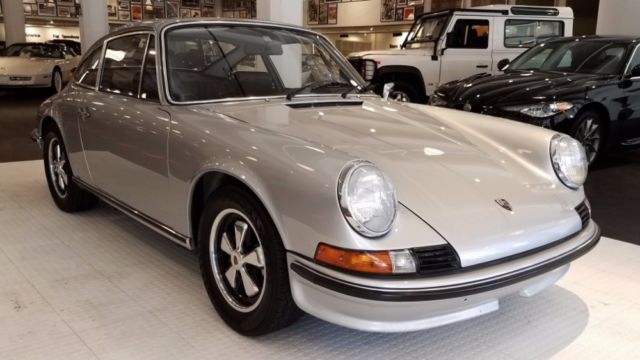 1973 porsche 911 s 3,246 miles silver cp 2.4 m