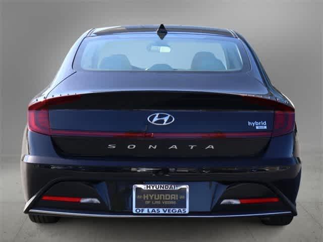 2023 hyundai sonata hybrid blue