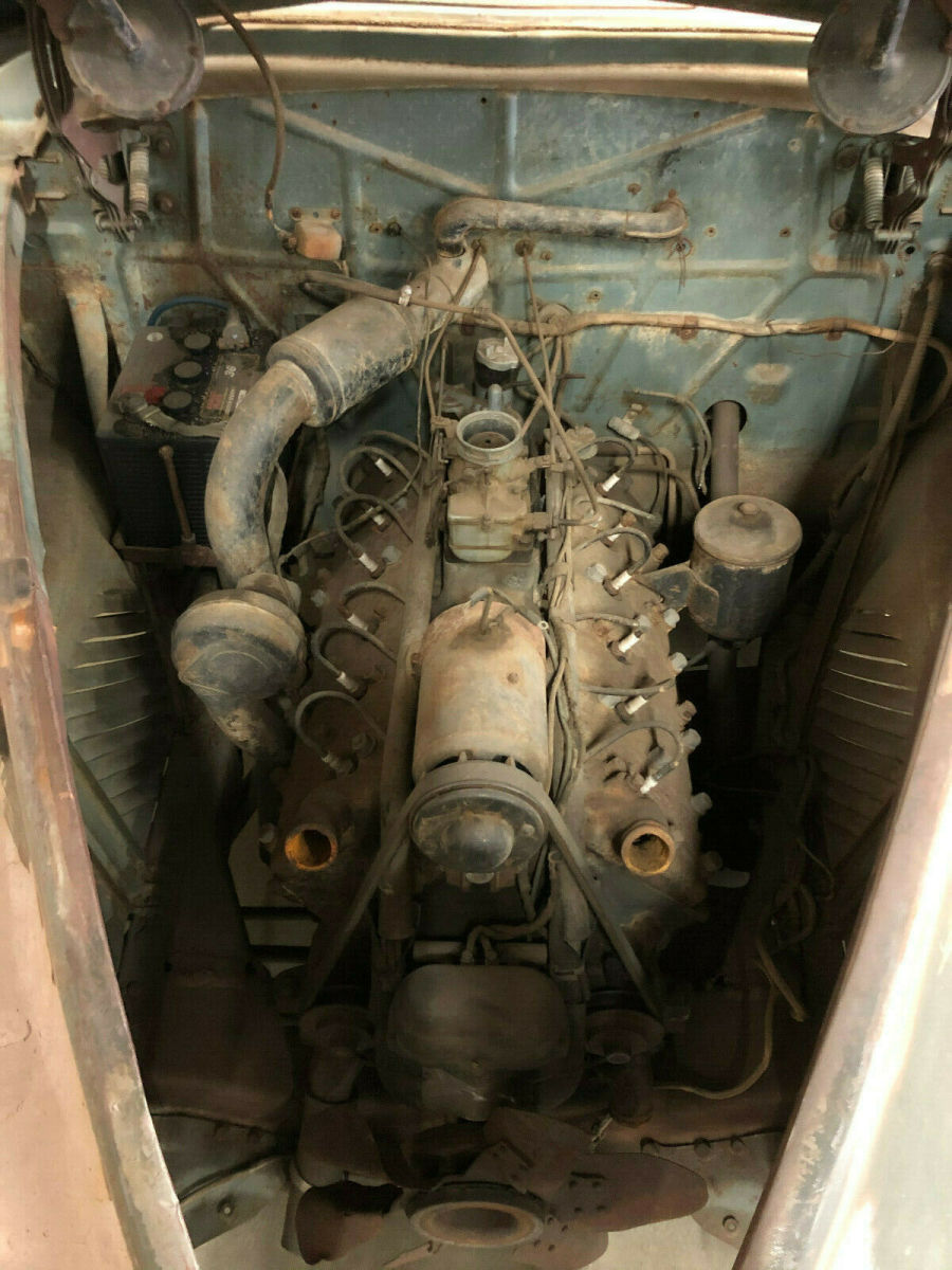 original 1938 lincoln zephyr in great shape with drivetrain