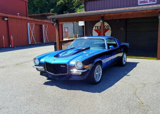 chevrolet camaro blue with 0 miles, for sale!