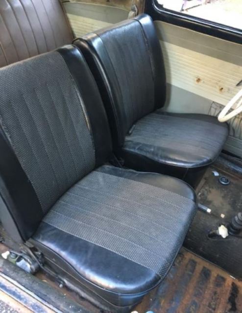 1962 patina bug original paint - black / vw / beetle / volkswagen