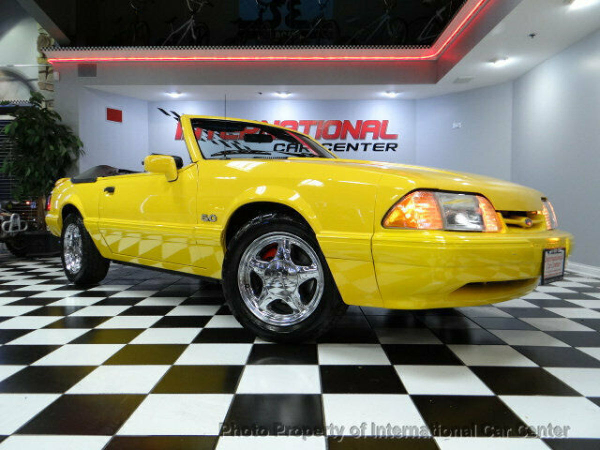 1993 ford mustang lx 5.0 limted edition convertible chrome ponies many upgrades!