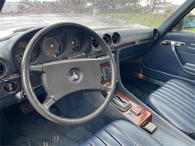 1980 mercedes-benz 450sl in orange, california