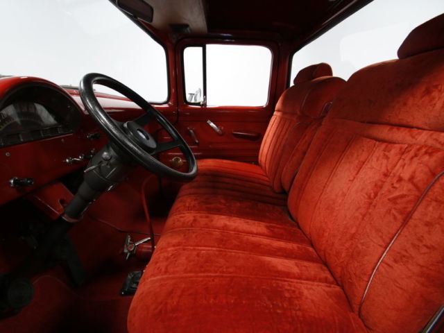 312 v8,triple carb, 3spd on floor, big window, previous celebrity-owned,clean!