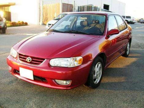 2001 toyota corolla s in california