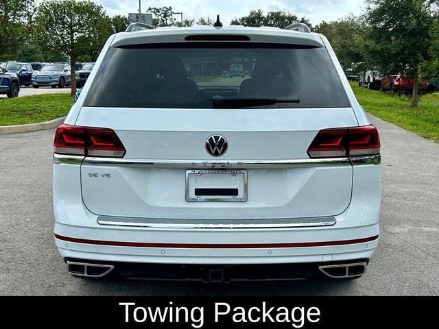 2021 volkswagen atlas 3.6 v6 se w/ technology r-line