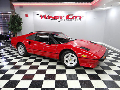 1982 ferrari 308 gtsi targa 44k original miles rosso corsa 100% stock serviced!