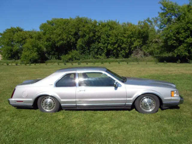 1984 lincoln mark vii lsc / bmw turbo-diesel engine / rust free california car