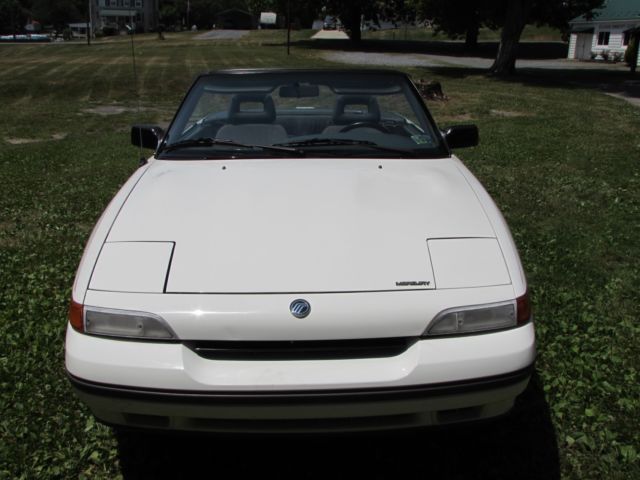 1991 mercury capri convertible * low miles * nice driver