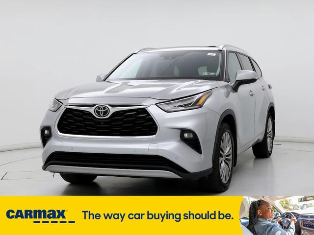 2021 toyota highlander platinum