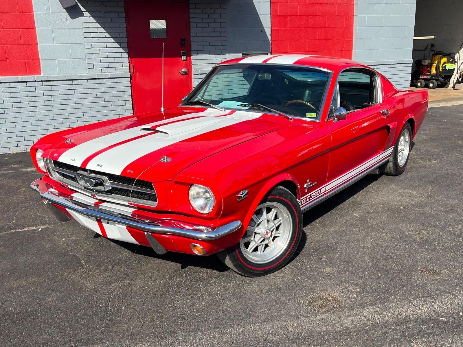 1965 ford mustang fastback shelby gt350 rebuilt 289 v8 engine 89254 miles