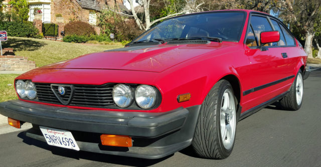 1984 alfa-romeo gtv6*nicest 3.0 gtv6 in the us!!!*59k actual miles*gorgeous!!