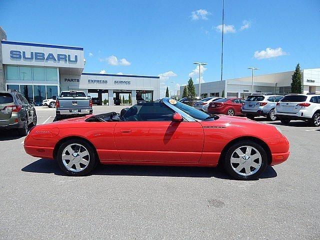 used 2002 ford thunderbird oklahoma city, ok 73131 for sale in oklahoma city, oklahoma