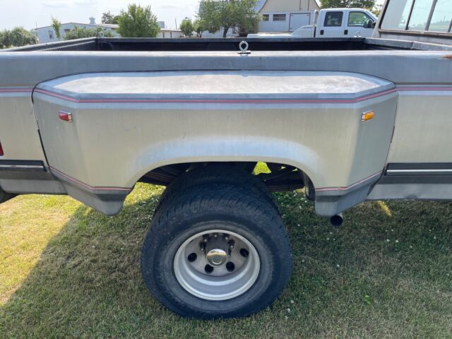 1991 ford f350 pickup grey 4wd automatic