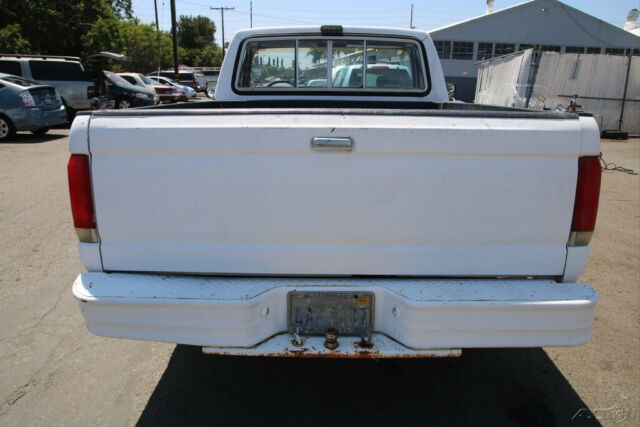 1990 ford f-150 custom 5 speed manual 6 cylinder no reserve