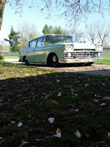 1959 rambler hot rat rod patina air ride bagged gasmonkey fugly unicorn custom