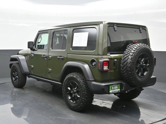 2021 jeep wrangler willys