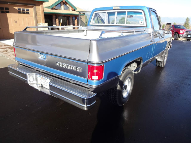 1977 k10 chevrolet silverado 4x4 shortbox truck