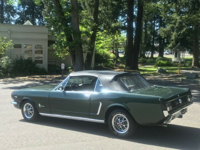 1965 ford mustang convertible 289 v8 automatic matching # worldwide auction