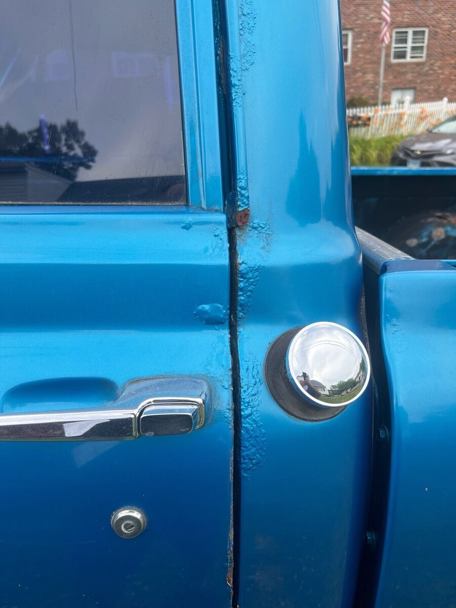 1971 chevrolet c-10 pickup blue short bed