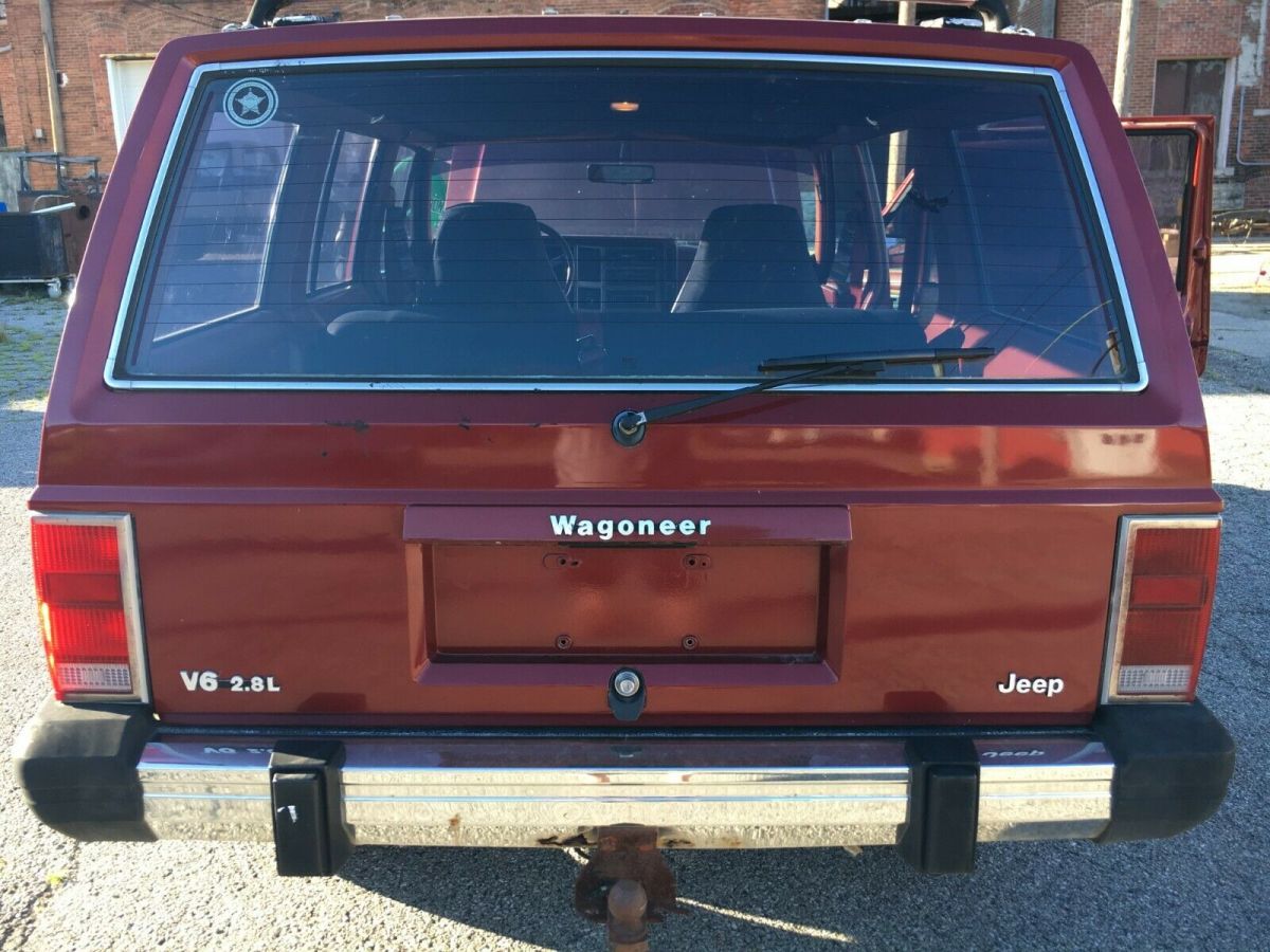 1984 jeep xj wagoneer limited 2.8l v6 automatic runs drives clean title cherokee