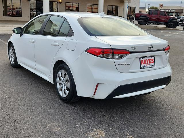 2021 toyota corolla le