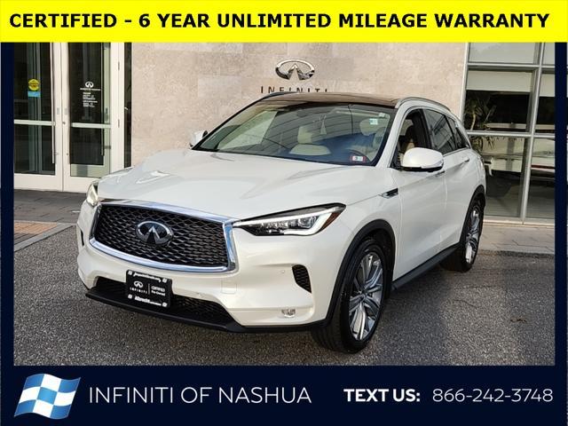 2021 infiniti qx50 sensory awd