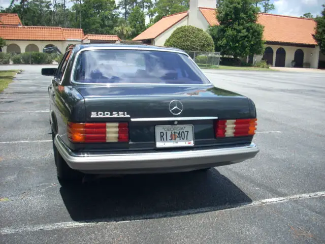 1985 mercedes-benz w126 500sel euro sedan