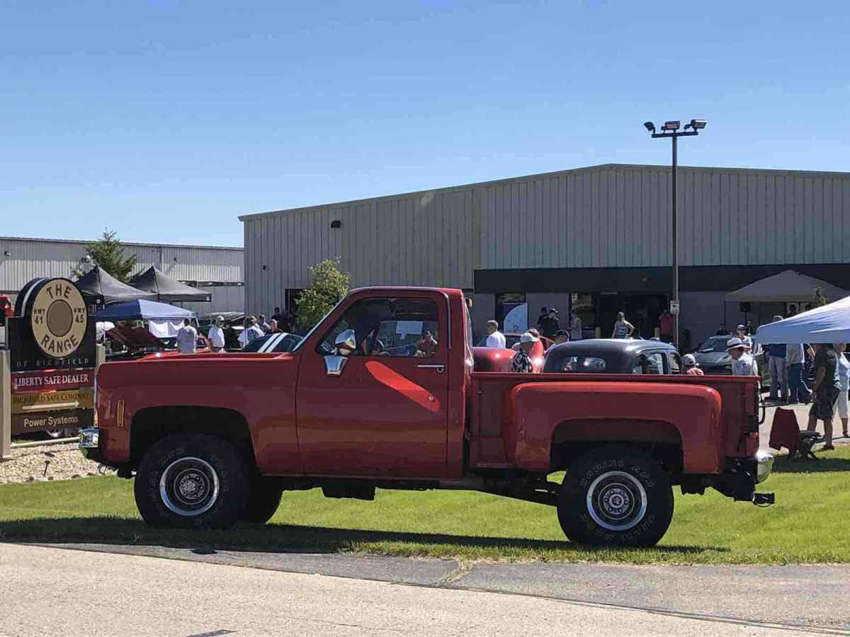 1978 chevrolet pickup pickup red 4wd manual