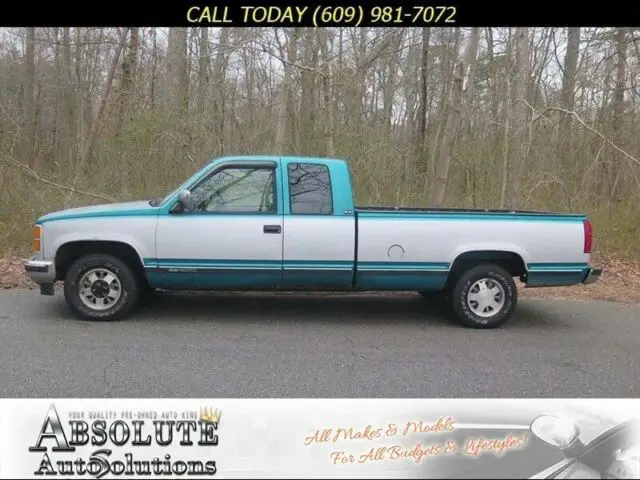 1994 gmc sierra 1500 sle 2dr c1500 extended cab lb