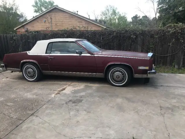 1985 cadillac eldorado convetible
